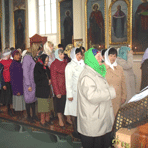 Вербное воскресенье 2013 в Свято-Николаевском соборе Старобельска