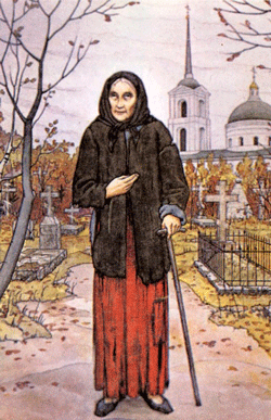 Блаженная Ксения Петербуржская, рисунок 2