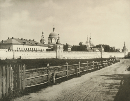 Дорога к Даниловому монастырю. Фото 1882 г.