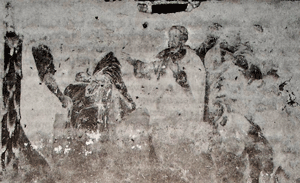 Фрагмент росписи Ахтырского храма. 2007 г.