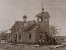 Храм святого мученика Трифона в селе Санкино Екатеринбургской епархии