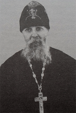 Иеросхимонах Серафим в Александро-Невской Лавре.
