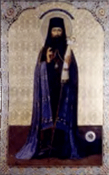 Икона XIX века из московского храма Спаса Преображения на Песках