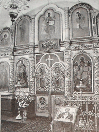Иконостас Благовещенской церкви. 2007 г.