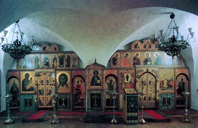 Иконостас Покровского храма, придела храма Святых Отцов Семи Вселенских Соборов