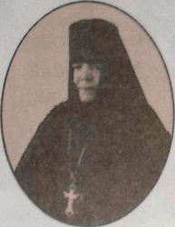 Современная настоятельница Пюхтицкого монастыря, игумения Варвара II (Трофимова; управляет обителью с 1968 г.). Фотография