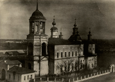 Покровский собор г. Старобельска. Разрушен в 30-е годы XX столетия. Прихожанкой этого храма была А.И.Булич - будущая игумения Ангелина.