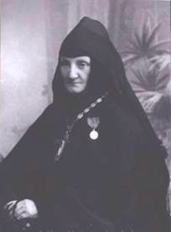 Последняя настоятельница обители игумения Аполлинария. Фото 1902 года.