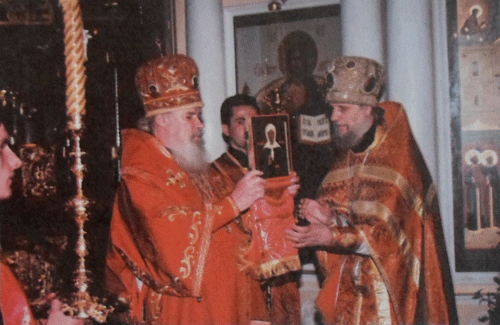 Святейший Патриарх Московский и Всея Руси Алексий II совершает чин канонизации блаженной Матроны