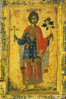 Св. мученик Трифон. Греческая икона.