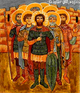 День памяти мученика Гоброна (Михаила) Кахетинского, и с ним 133-х воинов