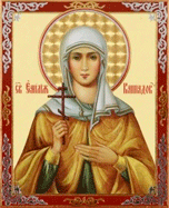 День памяти святой Емилии Кесарийской, матери Василия Великого