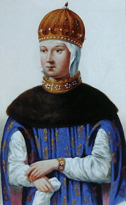 Царица Мария Ильинична (Милославская), супруга царя Алексея Михайловича