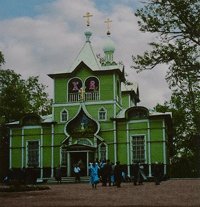 Церковь Преподобного Серафима Саровского на Серафимовском кладбище