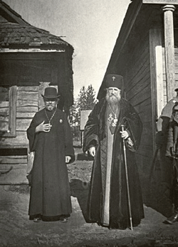 Высокопреосвященный Тихон (Беллавин), архиепископ Литовский b Виленский. Фото начала XX века.
