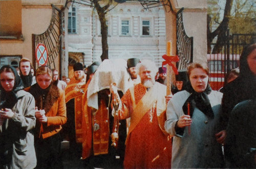 Встреча мощей блаженной Матроны в Покровском женском монастыре
